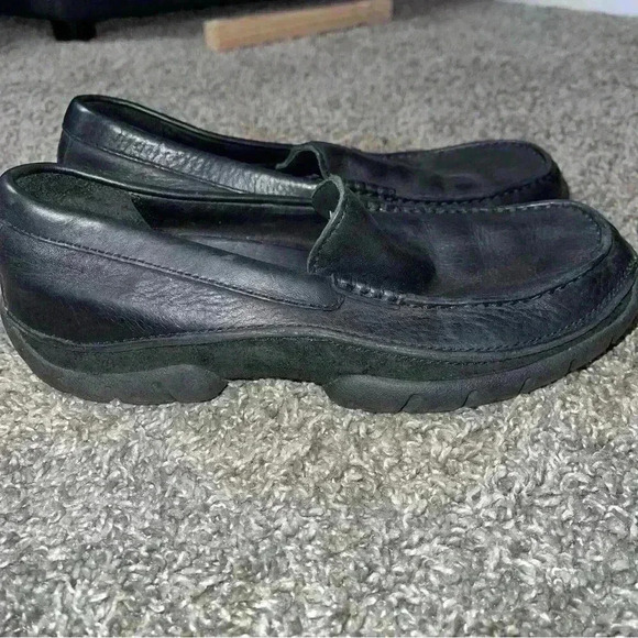 Polo Ralph Lauren Black Men’s Leather Loafers Sz 7D - Picture 3 of 7